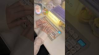 building the CIDOO V75 Plus Keyboard Kit linked in bio keyboard asmr shorts [upl. by Egag114]