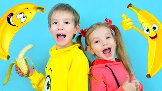 Banana Song  Kids songs  Tim and Essy [upl. by Anek]