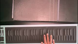 Hotel California guitar solo on Roli Seaboard Rise 2 [upl. by Sparky]