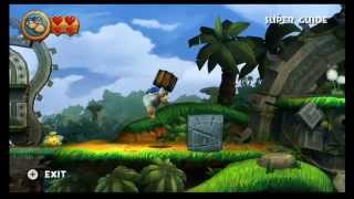 11 Jungle Hijinxs  Super Guide  Wii Donkey Kong Country Returns [upl. by Annahsat]