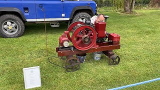 Amanco ‘Hired Man’ 2 14 HP Stationary Engine  Twyford Waterworks  061024 [upl. by Otina408]