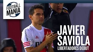 Javier Saviola Libertadores Debut  Highlights vs Guaraní [upl. by Marya328]