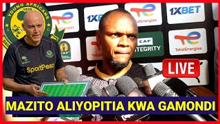 KIBWANA SHOMARI AFUNGUKA MAZITO ALIYOPITIA KIPINDI CHA KOCHA GAMONDI AMEKUJA RAMOVIC NITAPAMBANA [upl. by Alta]