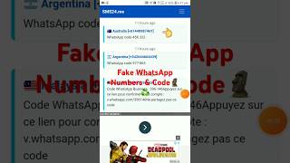 Fake WhatsApp Number  Free WhatsApp Number  unbend WhatsApp Number [upl. by Anileme355]