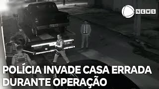 Polícia invade casa errada durante operação em Goiás [upl. by Radec]