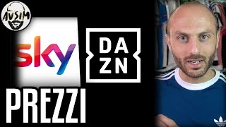 Quanto costa il calcio in TV 2122 prezzi DAZN Sky Amazon Mediaset NOW  Speciale Avsim [upl. by Horatio]