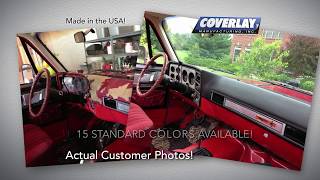 COVERLAY The fast easy solution to your cracked dash or door panel [upl. by Abbotson]