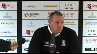 Ospreys TV Chris Gibbes Leinster postmatch [upl. by Tse785]