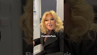 Jocelyne Wildenstein in Paris celebrity paris jocelynewildenstein [upl. by Aitnecserc]