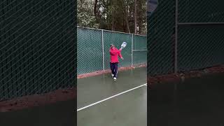 Pickleball Drop Serve Slow Motion Mechanics [upl. by Thurber]