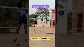 Powerful 💥spike practice 🔥fireworks volleyball volleyballremix love shorts shortsfeed [upl. by Aneleiram217]