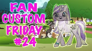 Fan Custom Friday 24  Custom OC Pony Giveaway FCF by MandaPanda Toy Collector [upl. by Svirad]