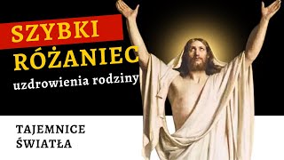 🔥 SZYBKI RÓŻANIEC uzdrowienia rodziny – tajemnice światła różaniec na czwartek [upl. by Ardnaxela506]