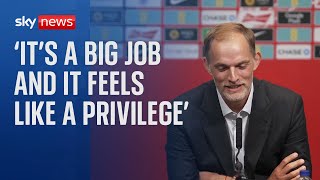 Thomas Tuchels first news conference as England manager [upl. by Stephi]