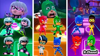 PJ Masks Team CATBOY vs OWLETTE vs GEKKO vs LUNA GIRL [upl. by Leora]