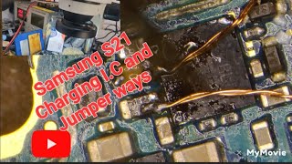 How to make Samsung S21 Charging IC and Jumper wayssolution full video Done [upl. by Mcclenon]