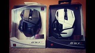 Mad Catz RAT 4 amp RAT 8 Souris Optique Gaming Mouse Test Vidéo Review FR HD NGamz [upl. by Macdonald]