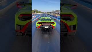 Twin Turbo Lamborghini Huracan STO runs 8s at FL2K [upl. by Bibah309]