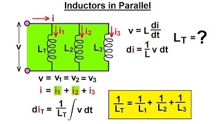 Electrical Engineering Ch 7 Inductors 13 of 24 Inductors in Parallel [upl. by Aivan63]