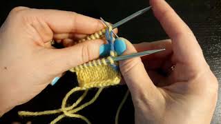 Kitchener Stitch in Stockinette [upl. by Raddie262]