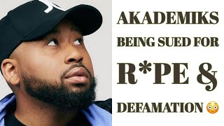 Dj Akademiks sued for rpe and defamation [upl. by Rooke33]