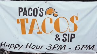 TACO REVIEW PACO’s TACOSampSIP  BONUS QUESO BIRRIA REVIEW PHOENIX ARIZONA [upl. by Carina22]