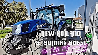 1 Setva Psenice  New Holland amp Solmax Steel [upl. by Natsreik682]