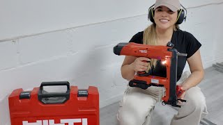 Probando mi nueva Clavadora de concreto BX3 L22 HILTI [upl. by Najib]