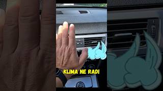 🥵Klima ne hladi🥵  8 najčešćih uzroka carservice automotive summervibes klima [upl. by Wareing473]