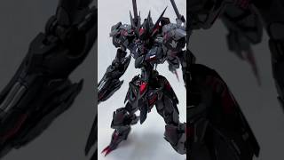 Gundam Barbatos Lupus Rex in Black Custom Paint build [upl. by Kendricks490]