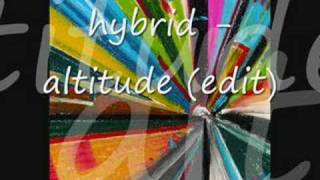 Hybrid  Altitude edit  Wide Angle Distinctive Records [upl. by Ayifa]