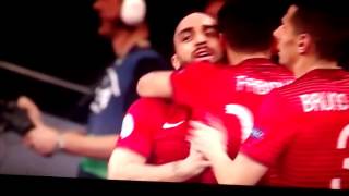 Ricardinho Amazing Goal Portugal vs Serbia UEFA Futsal EURO 2016 06022016 [upl. by Tobiah282]