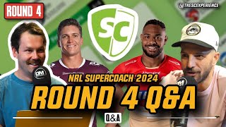 NRL SuperCoach 2024 QampA ROUND 4 [upl. by Saiff]