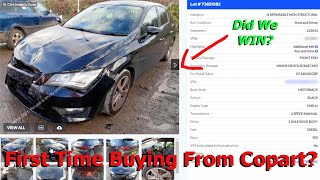 Copart UK  First Time Buying From Auction Beginners Guide [upl. by Wren]