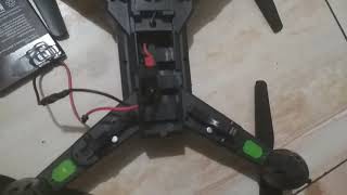 Como Adaptar baterías de teléfono a dron [upl. by Killarney]