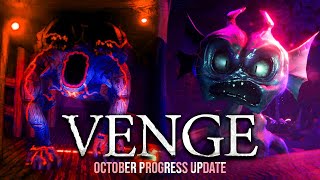 Everything NEW in OCTOBER 5 Venge 20 Indie Horror Game [upl. by Aryad]