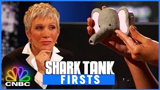 Barbara Corcorans First EVER Shark Tank Deal  Shark Tank Firsts  CNBC Prime [upl. by Imuya]