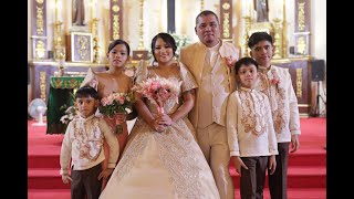 Full Video Church Wedding Ceremony  Our Lady of Lourdes Parish Church Tagaytay  92124 [upl. by Fisch]