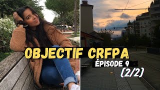 OBJECTIF CRFPA 2020 VLOG ÉPISODE 9 SEPTEMBRE part 2  Organisation amp prépa Grand O [upl. by Lamrouex]