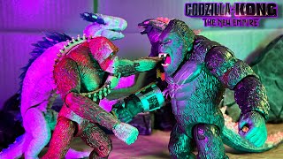 Godzilla amp Kong vs Skar King amp Shimo Stop Motion [upl. by Nevur436]