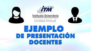 Ejemplo de presentación para los Docentes [upl. by Marston684]