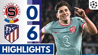 🔴AC Sparta Praha vs Atletico Madrid 06 Extended HIGHLIGHTS  UEFA Champions League [upl. by Atihcnoc]