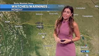 Danielle Savoni  CTV News Calgary  Weather  Monday September 9 2024 [upl. by Philippe]