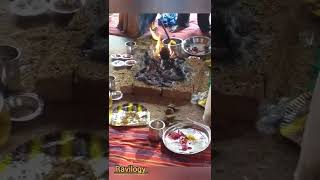 मंत्र पुष्पांजलि Mantra Pushpanjali mantra pushpanjali havan Ravilogy [upl. by Enajiram]