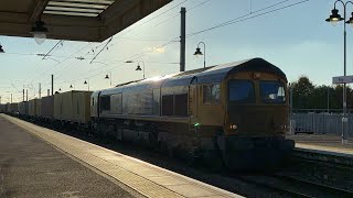 66785 4E20 Felixstowe  Masborough 241024 [upl. by Lexy728]