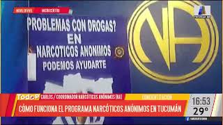 Cómo funciona el programa Narcóticos Anónimos en Tucumán [upl. by Lesig]