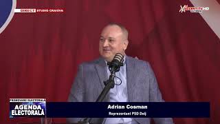 Agenda Electorala Radio 20 noiembrie 2024 Adrian Cosman PSD [upl. by Otrebide]