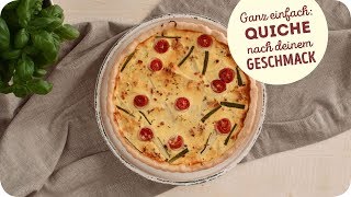 Schnelle Quiche nach deinem Geschmack [upl. by Tressa]