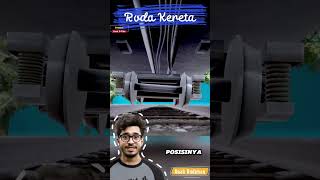 Keunikan roda kereta api  sczackdfilms [upl. by Hardigg]