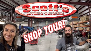 SCOTTS HOTRODS N CUSTOMS SHOP TOUR INSIDE THE FACTORY [upl. by Simons]